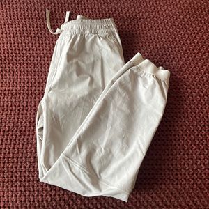 Outdoor voices white track pants
